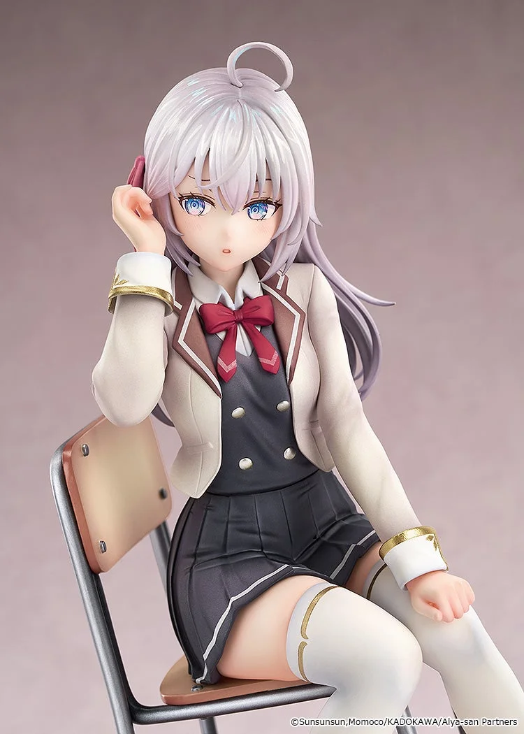 Figurine Alisa Mikhailovna Kujou Ver. School Uniform de Alya Sometimes Hides Her Feelings in Russian par Good Smile Arts Shanghai